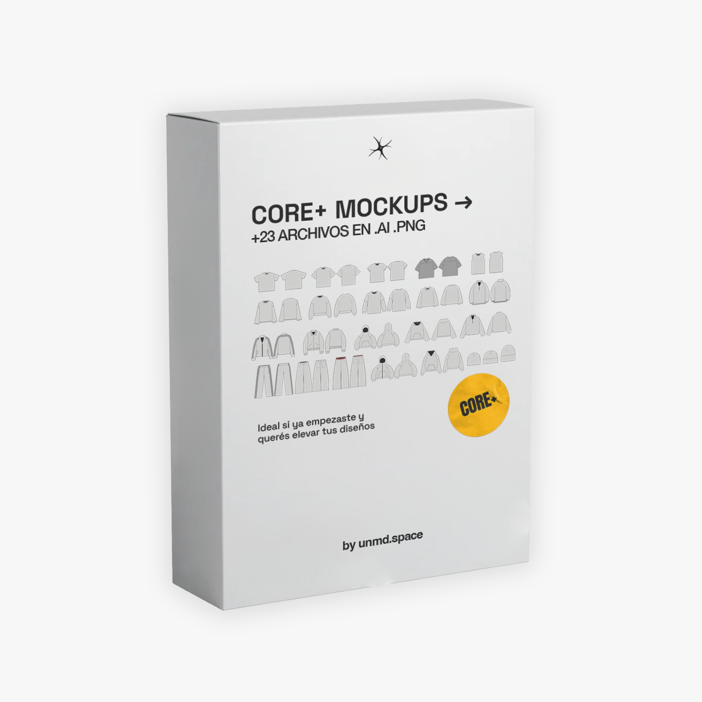 Mockups UNMD® +20 (AI + PNG)